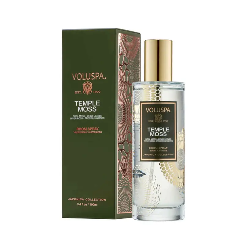 Voluspa Temple Moss Room Spray – 100Ml Luxury Fragrance 1