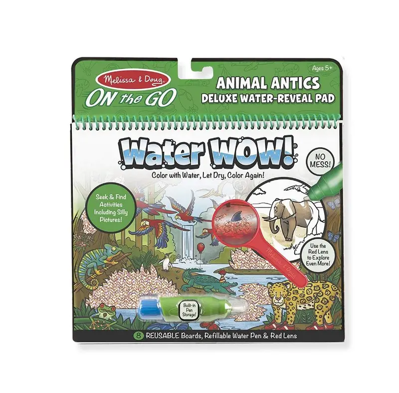 Water Wow! Animal Antics Deluxe Reveal Coloring Pad 1
