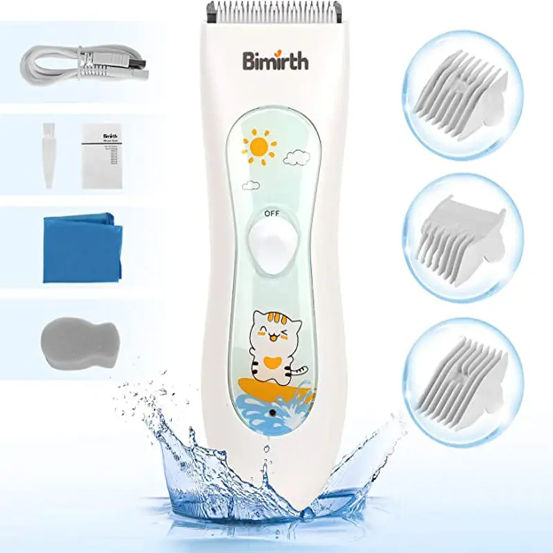 Waterproof Kids Hair Clippers For Home Use 1