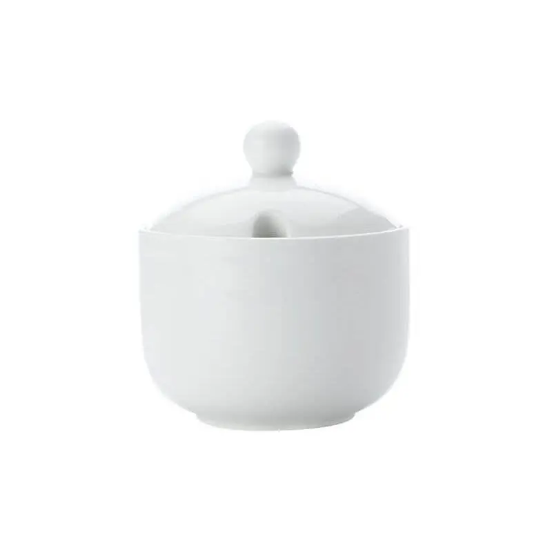 White Basics Jumbo Sugar Bowl 1