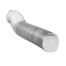 White Hvac Ducting For 80/170 Btu Heaters 1