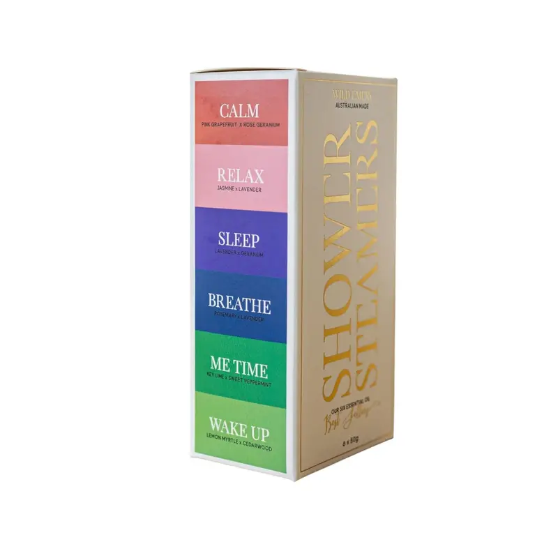 Wild Emery Best-Selling Shower Steamers – 6-Piece Set 1