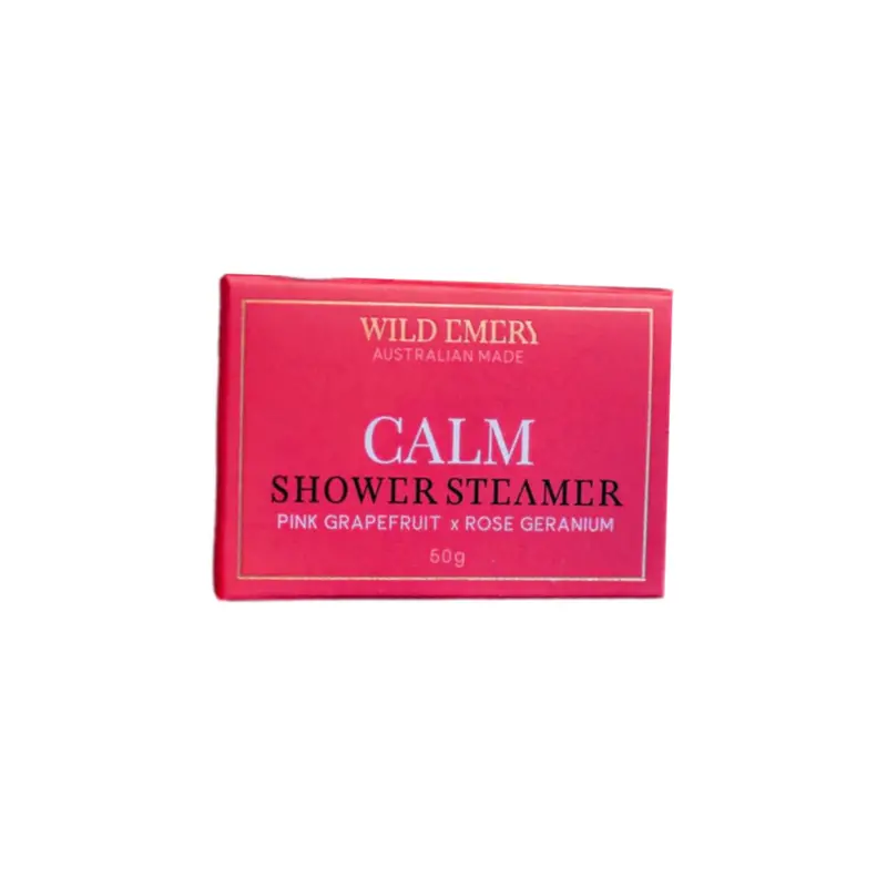 Wild Emery Calm Aroma Shower Steamer – 50G 1