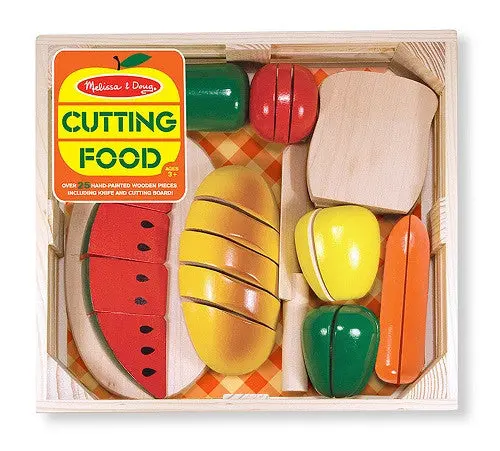 Wooden Cutting Food Set For Pretend Play 1