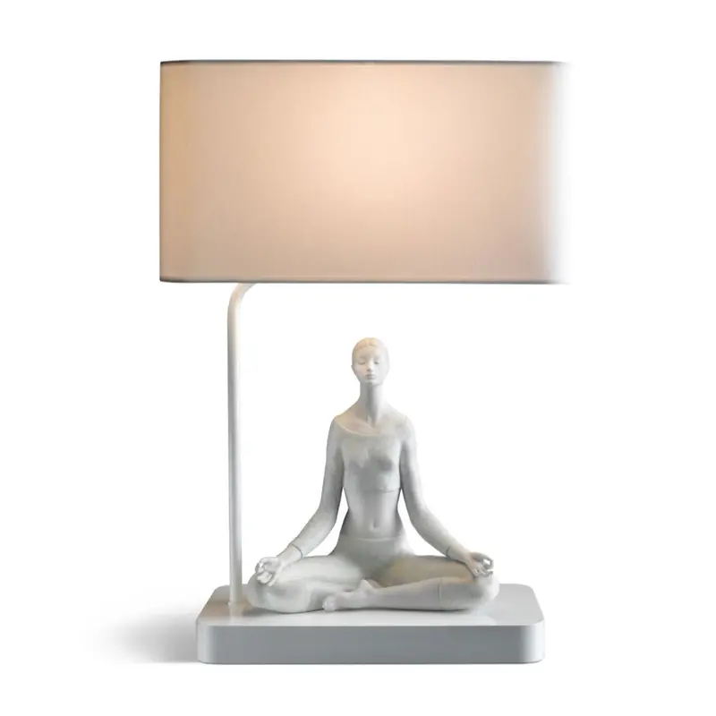Yoga-Inspired Table Lamp – Calming Ambient Light 1