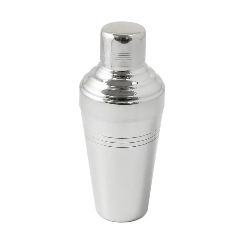Yukiwa Baron Triple-Piece Stainless Steel Cocktail Shaker – 510 Ml (17.2 Fl Oz) 1