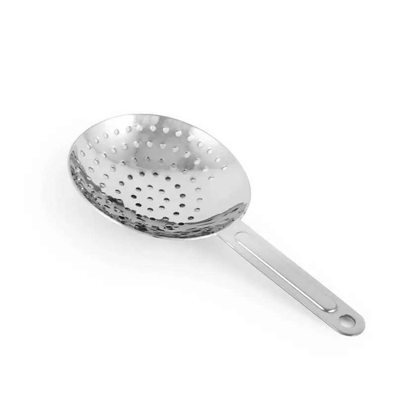 Yukiwa Stainless Steel Julep Strainer — Classic Dual-Handle Bar Strainer 1