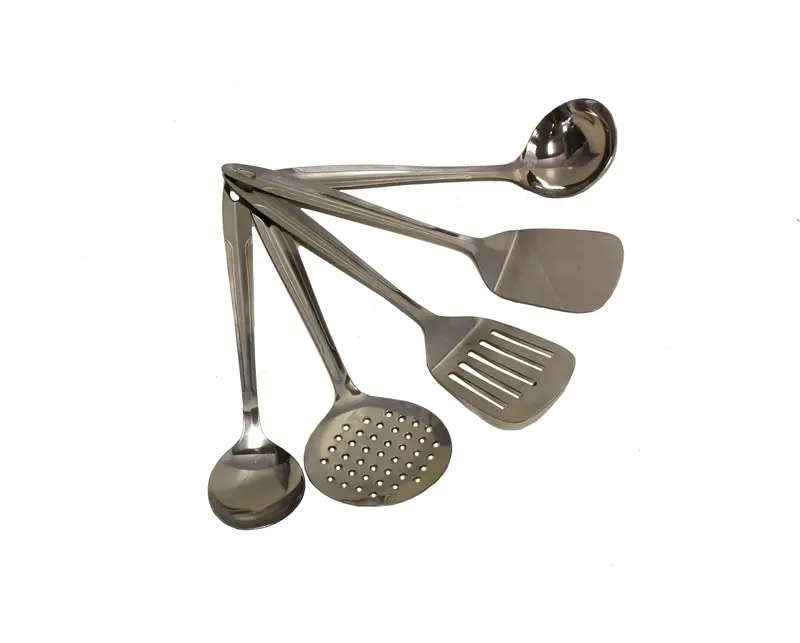 Zuccor 5-Piece Stainless Steel Kitchen Utensil And Tool Collection 1